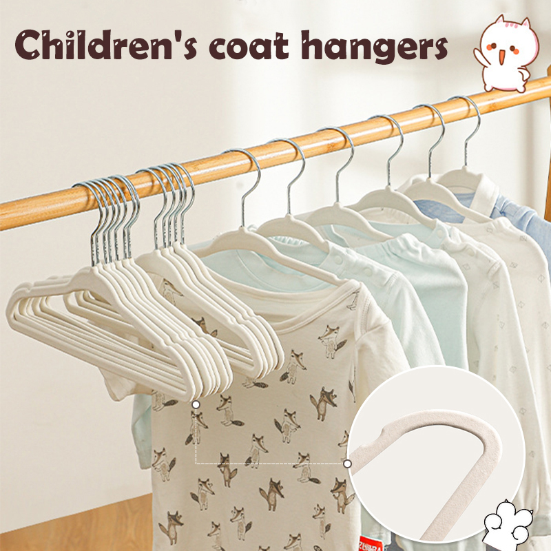 Baby Nursery Wardrobe - 10/20 шт. бархатные вешалки, нескользящие вращающиеся