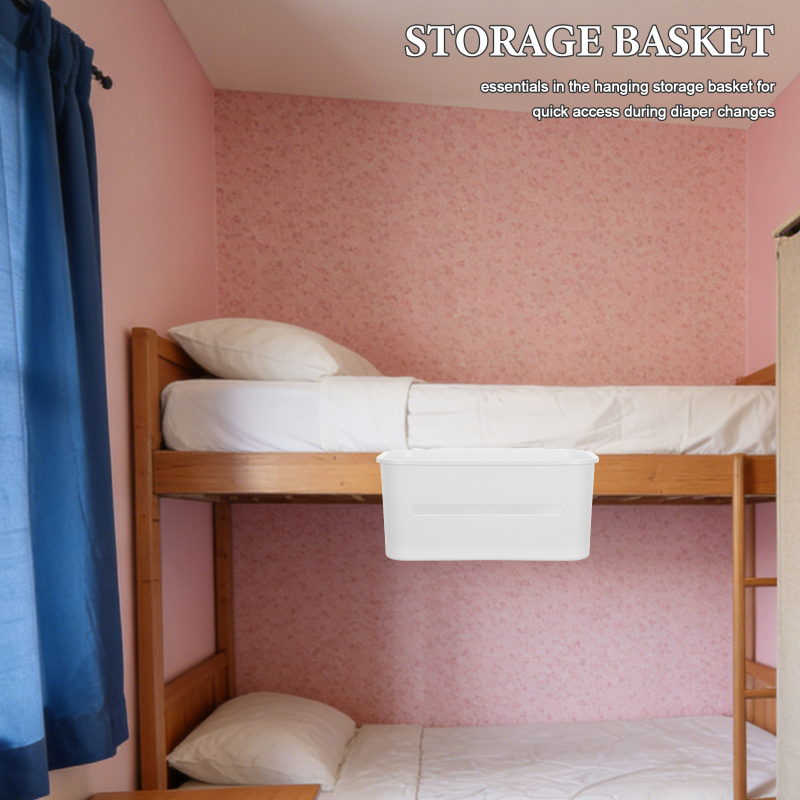 Baby Nursery Organizer - Подвесная корзина-органайзер для детской кроватки: для