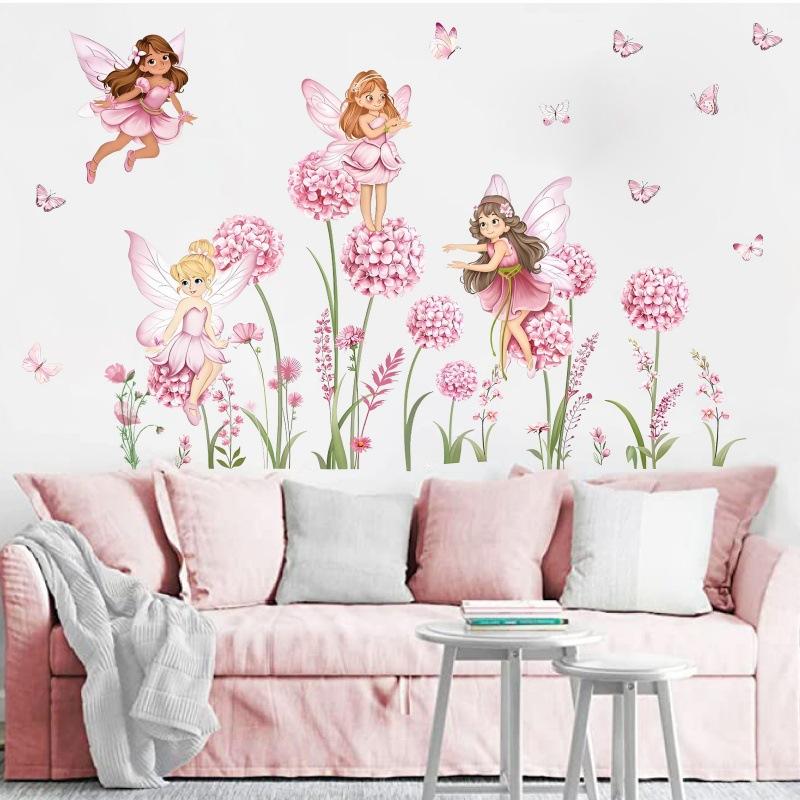 Baby Nursery Pink - З. Наклейки на стену с розовыми