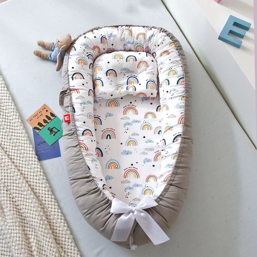Baby Nursery Bed - Детское гнездо для сна, шезлонг для