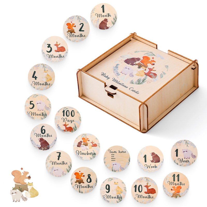Вехи для роста новорожденного  – обзор и цена Milestone Card Set