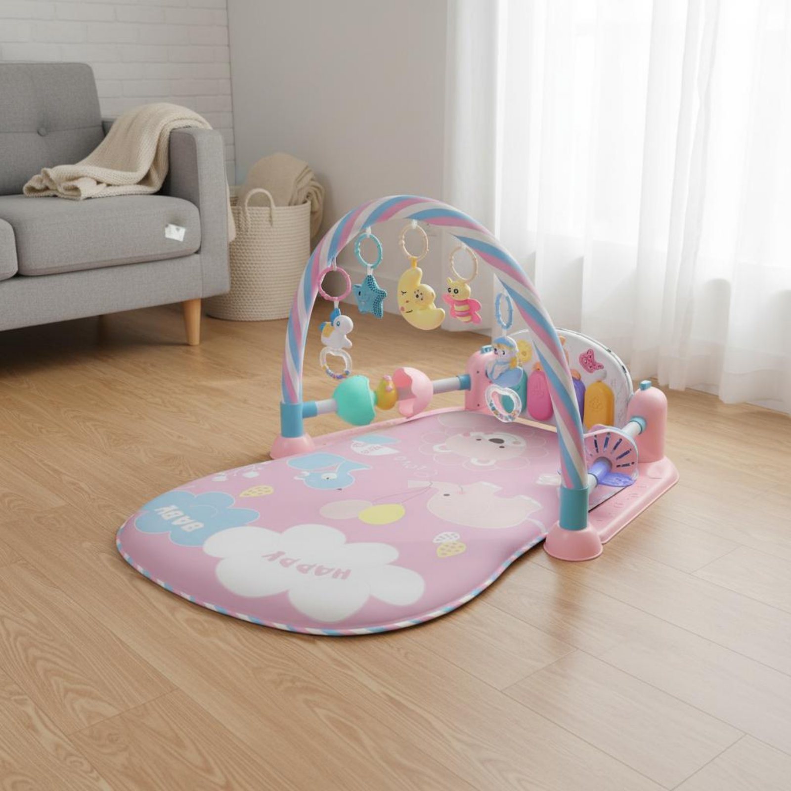 Детский манеж с функцией музык – обзор и цена Baby Nursery Bed