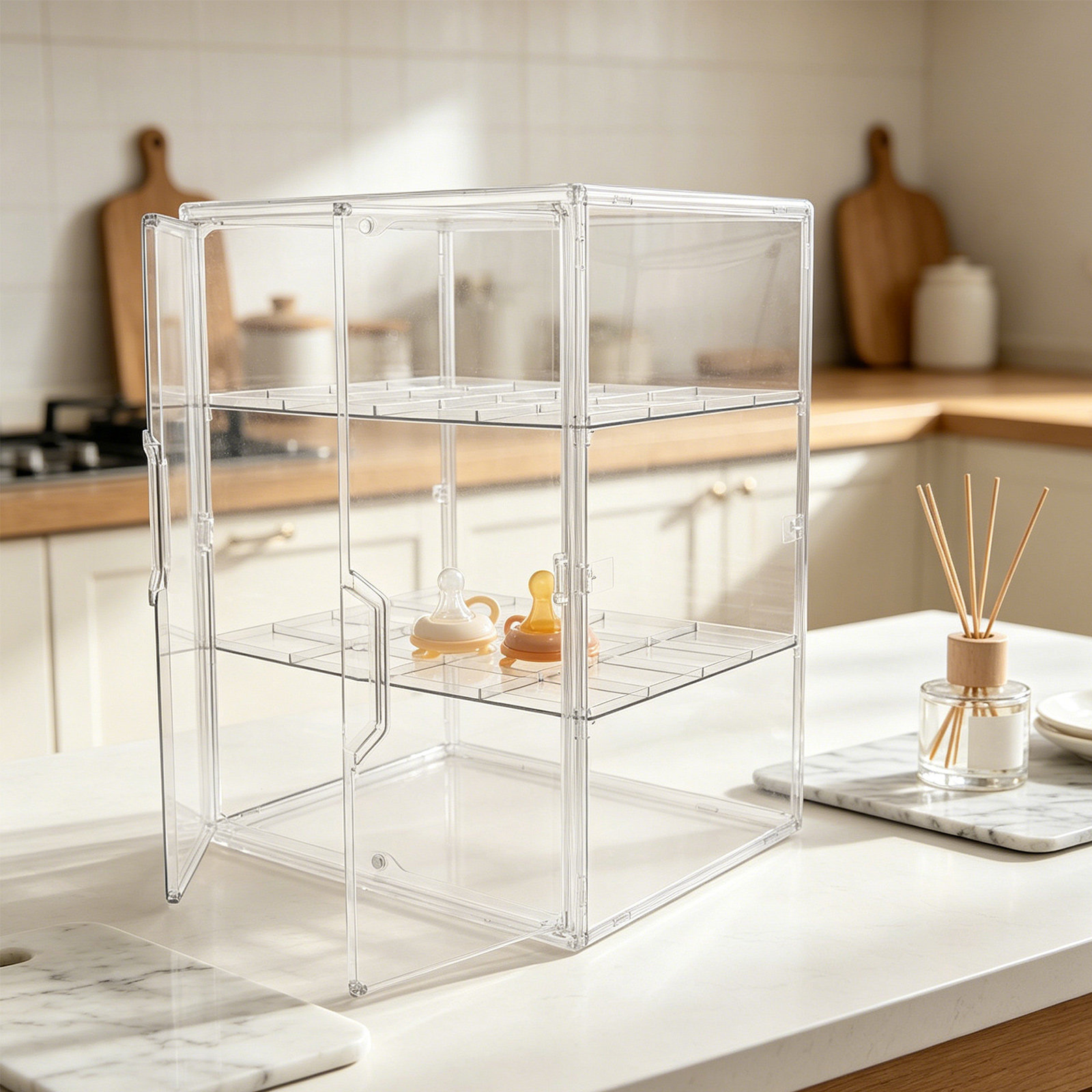 Многоуровневый прозрачный орга – обзор и цена Baby Nursery Organizer