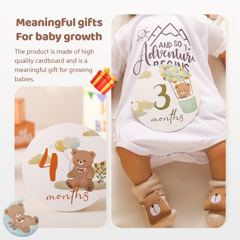 Детская бумага, веха, номер, е – обзор и цена Milestone Card Set