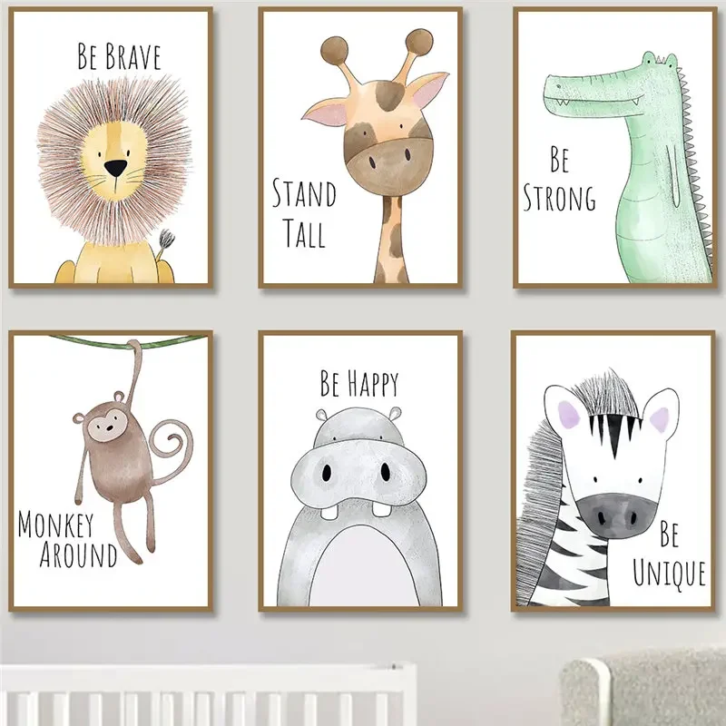 Настенные постеры для детской  – обзор и цена Baby Nursery Quotes