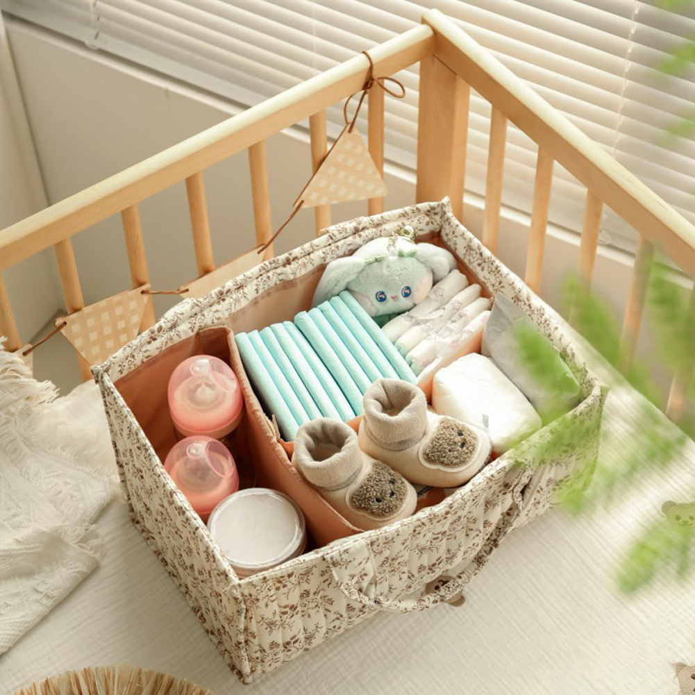 Корзина для хранения с цветочн – обзор и цена Baby Nursery Basket