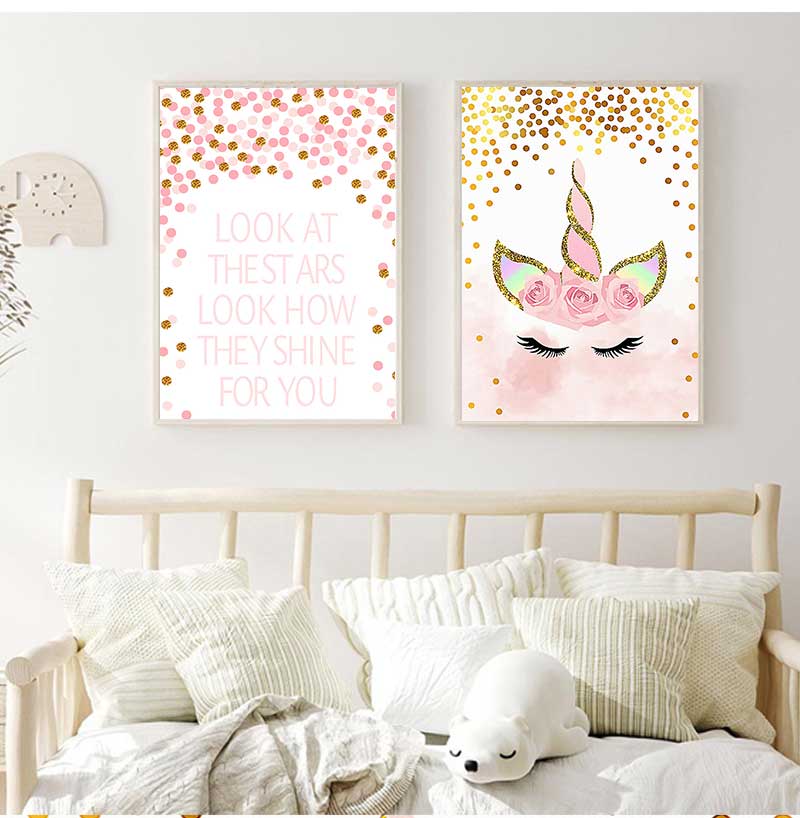 Декоративная картина для детск – обзор и цена Baby Nursery Pink