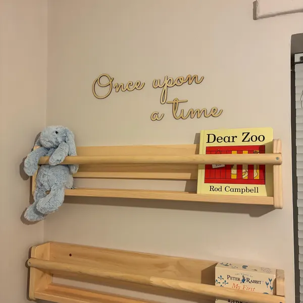 Настенная табличка «Однажды... – обзор и цена Baby Nursery Quotes