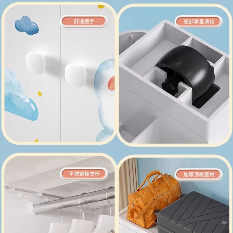 Детский шкаф-гардероб с милым  – обзор и цена Baby Nursery Wardrobe