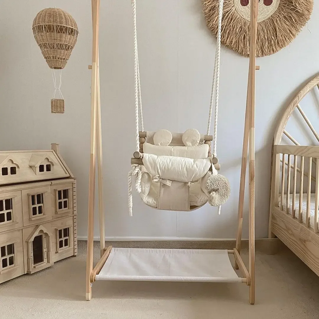 Детские домашние подвесные кач – обзор и цена Baby Nursery Basket