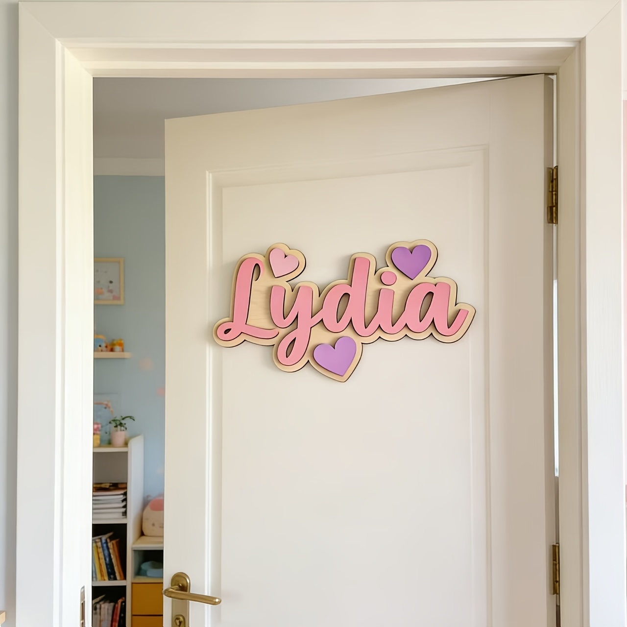 Персонализированная табличка с – обзор и цена Baby Nursery Pink