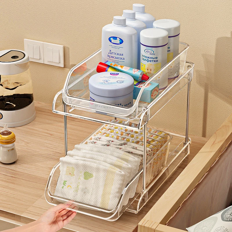 Двухуровневый прозрачный много – обзор и цена Baby Nursery Organizer