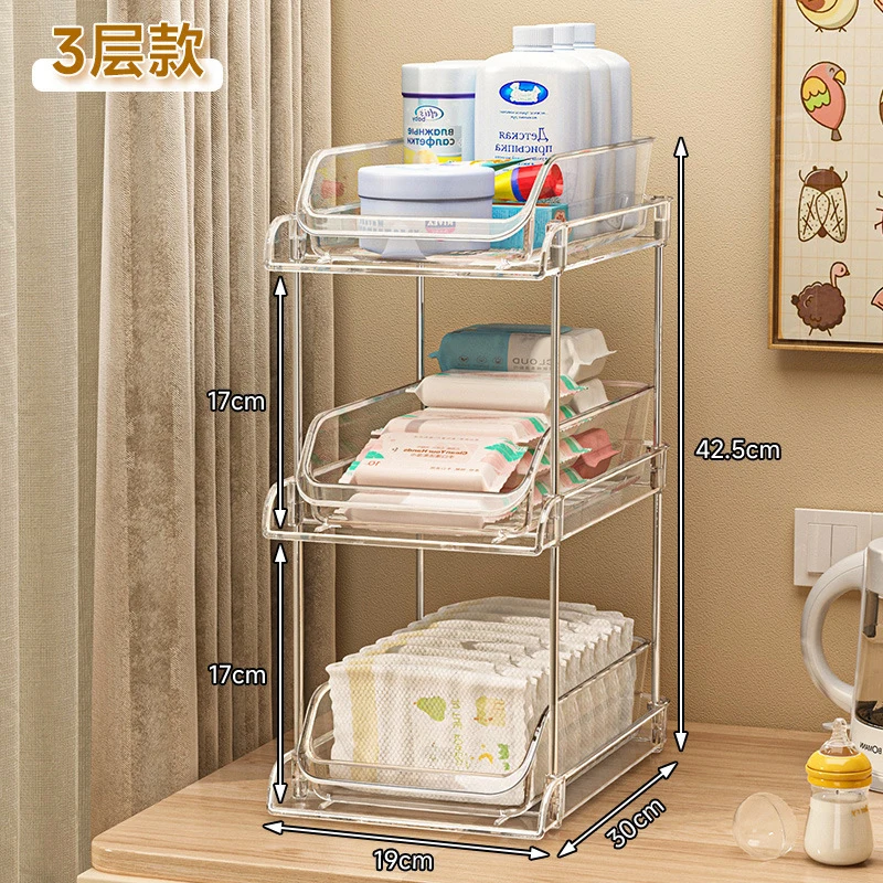 Двухуровневый прозрачный много – обзор и цена Baby Nursery Organizer