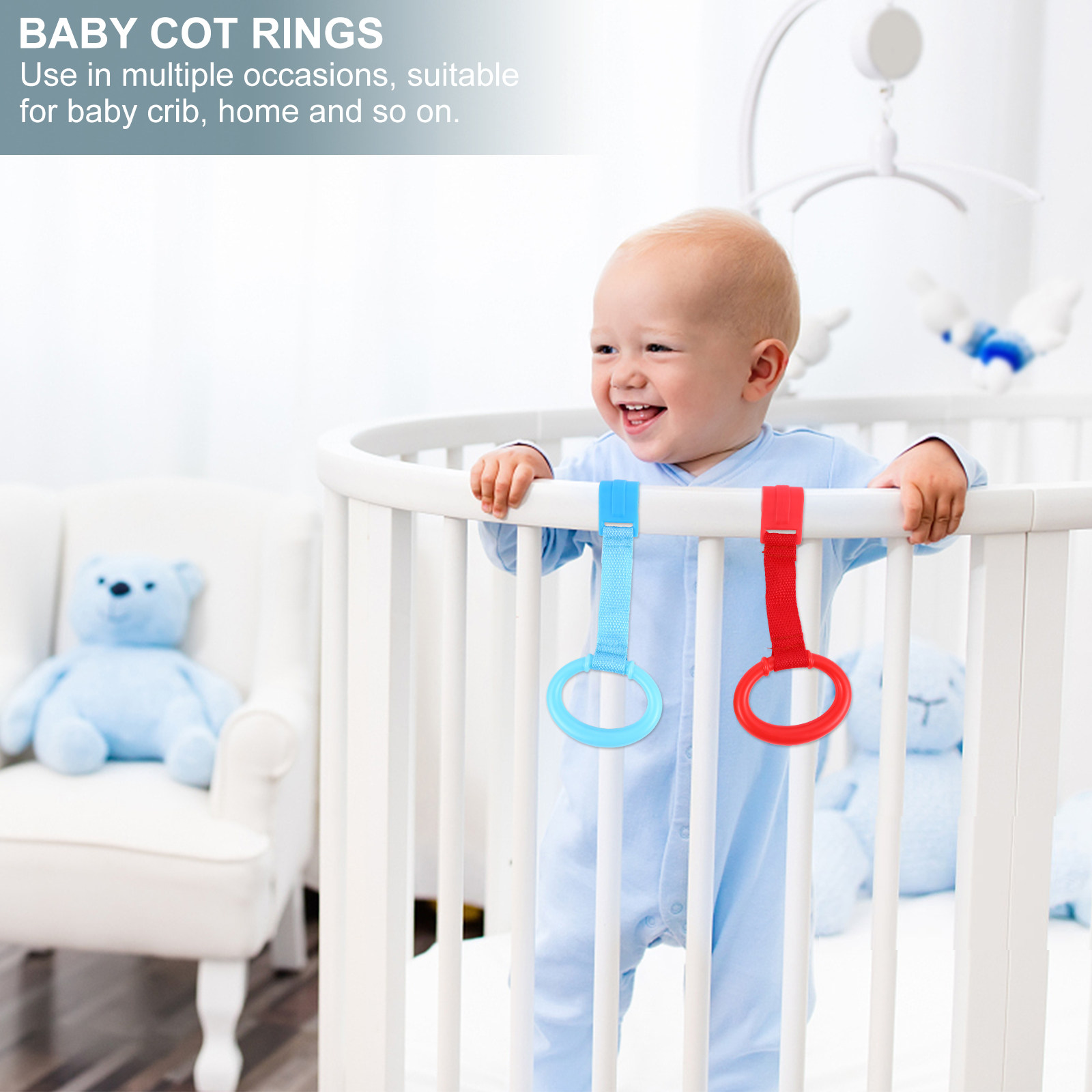Набор из 4 кольцевых ручек для – обзор и цена Baby Nursery Bed