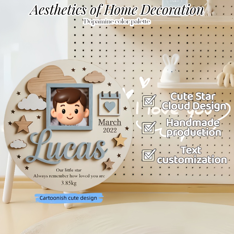 Персонализированная фоторамка  – обзор и цена Baby Nursery Decorations