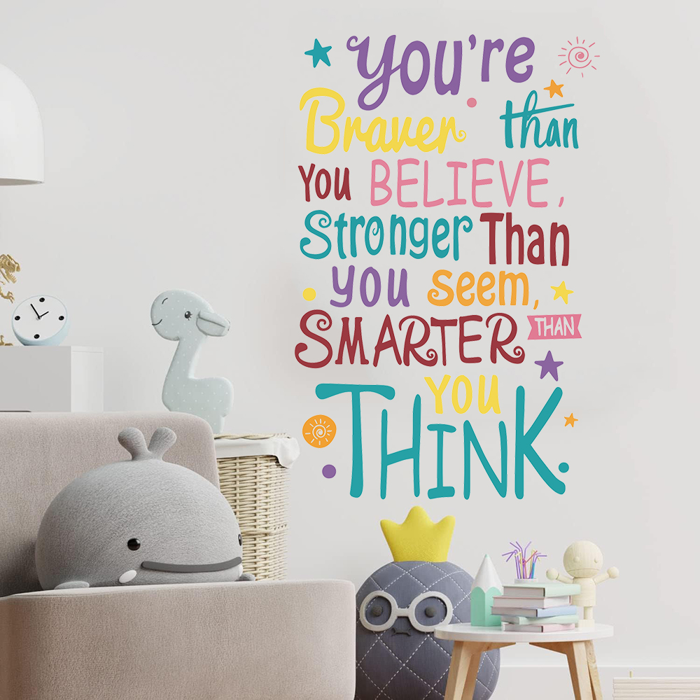 You Are Brave Smart Stronger с – обзор и цена Baby Nursery Quotes