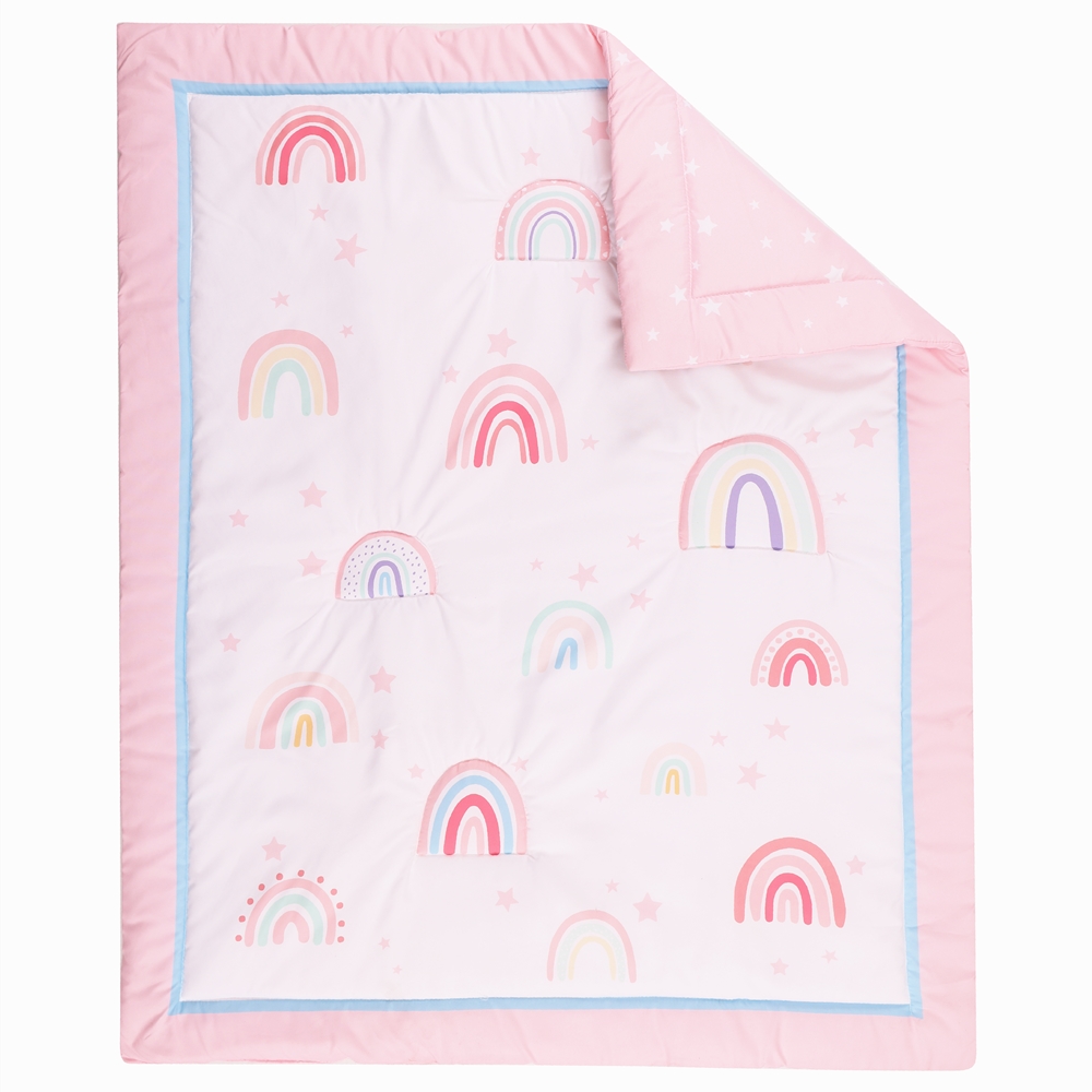 3 шт. Радужная детская кроватк – обзор и цена Baby Nursery Bedding