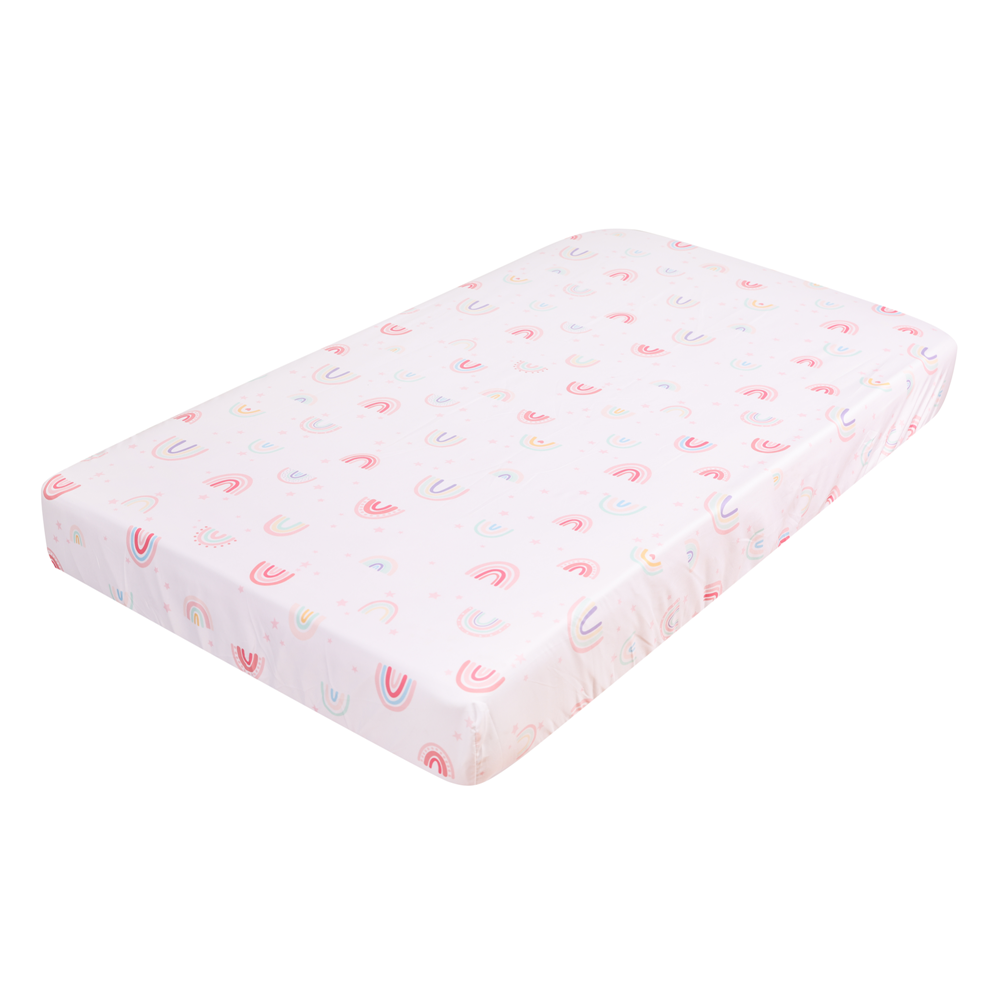 3 шт. Радужная детская кроватк – обзор и цена Baby Nursery Bedding