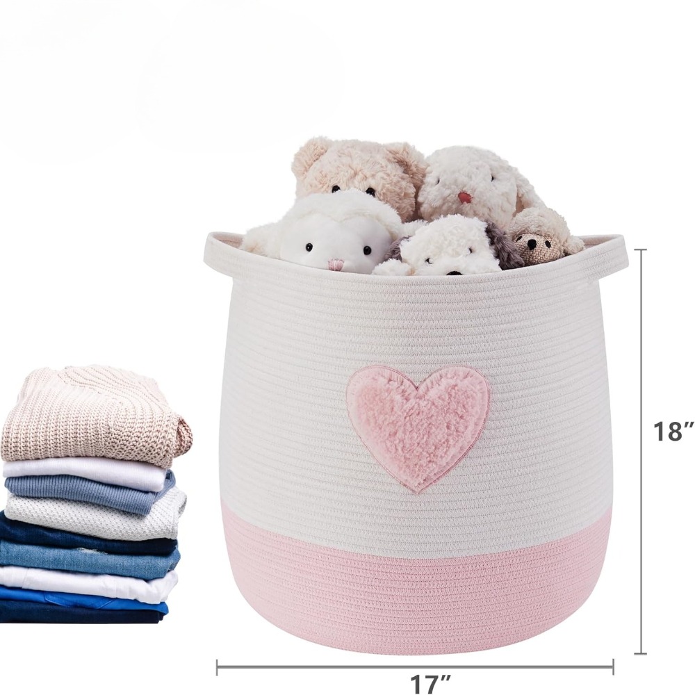 Розовая корзина для белья для  – обзор и цена Baby Nursery Pink