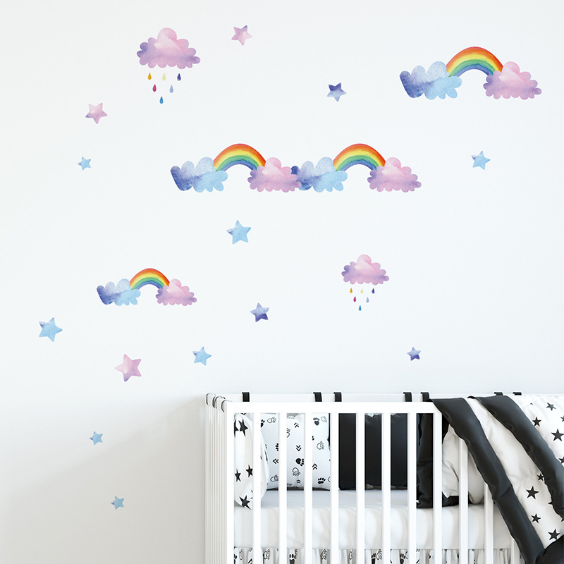 Наклейки на стену с мультяшным – обзор и цена Baby Nursery Wardrobe