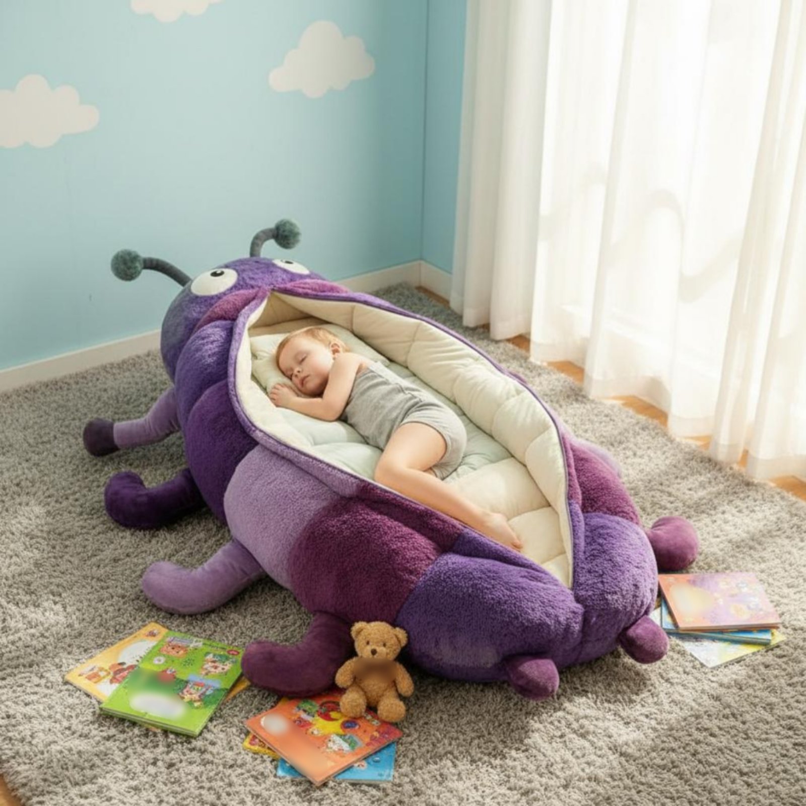 Сегментированный спальный мешо – обзор и цена Baby Nursery Bedding
