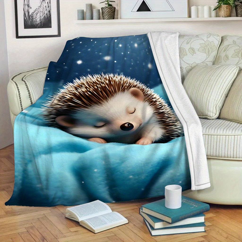 Милое детское одеяло-плед с еж – обзор и цена Baby Nursery Bedding