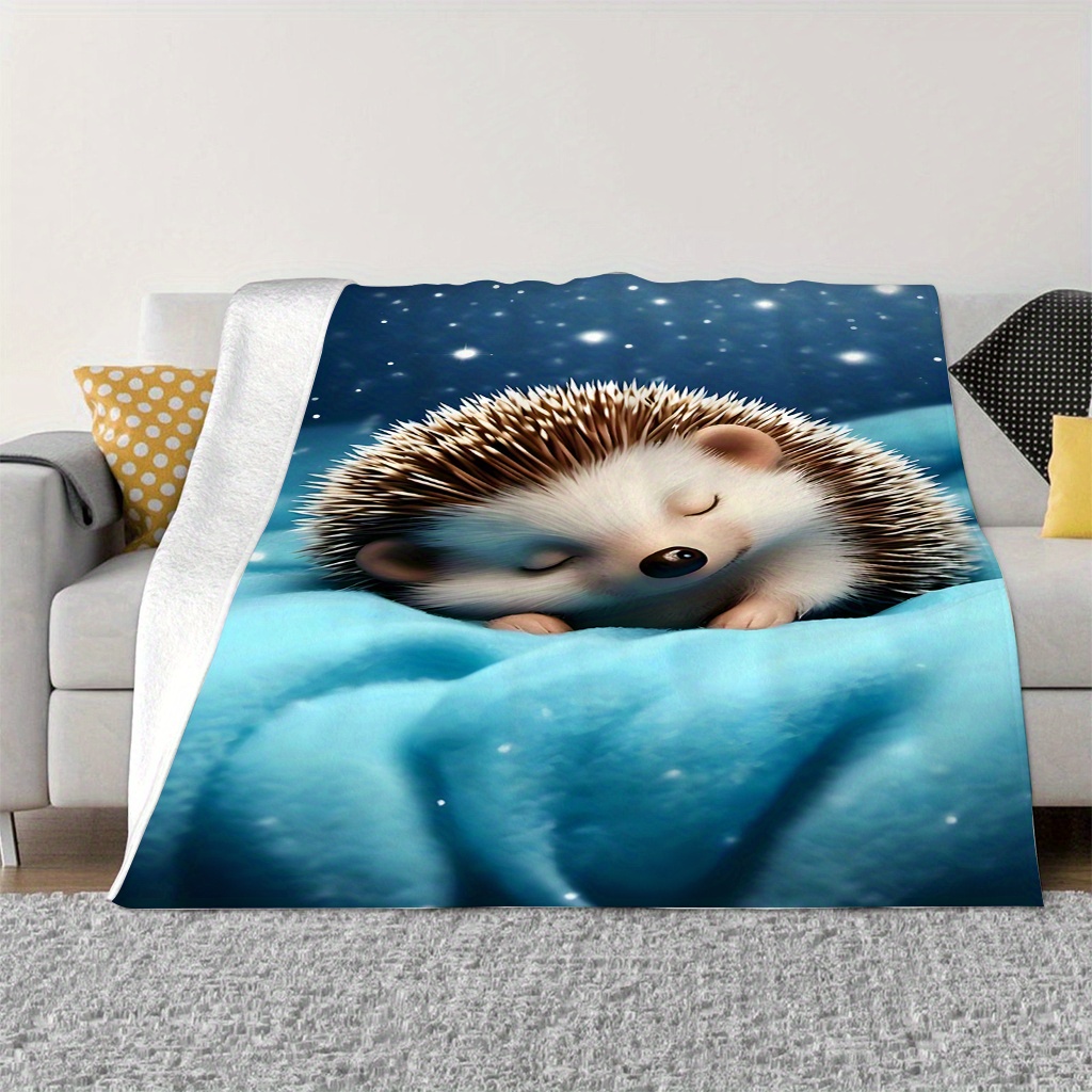 Милое детское одеяло-плед с еж – обзор и цена Baby Nursery Bedding