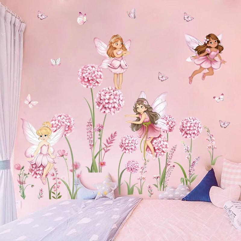 З. Наклейки на стену с розовым – обзор и цена Baby Nursery Pink