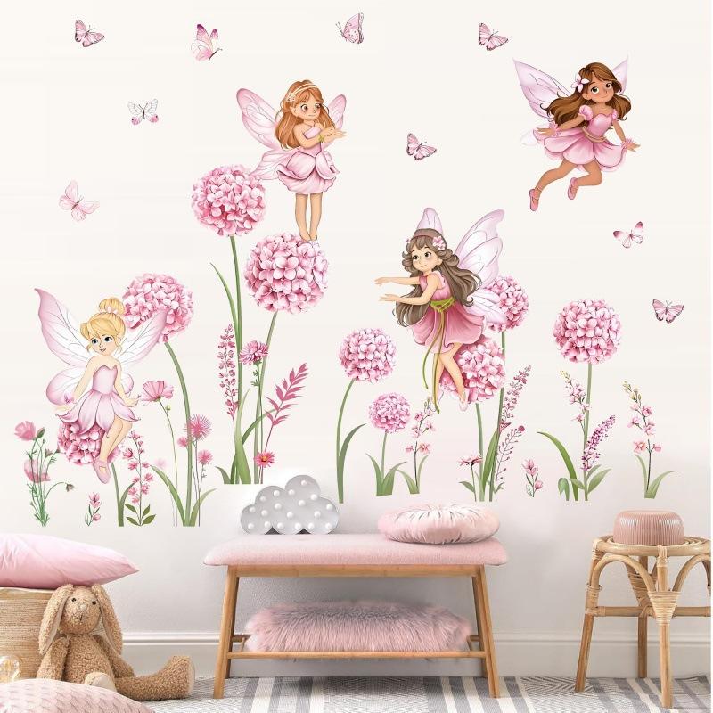 З. Наклейки на стену с розовым – обзор и цена Baby Nursery Pink