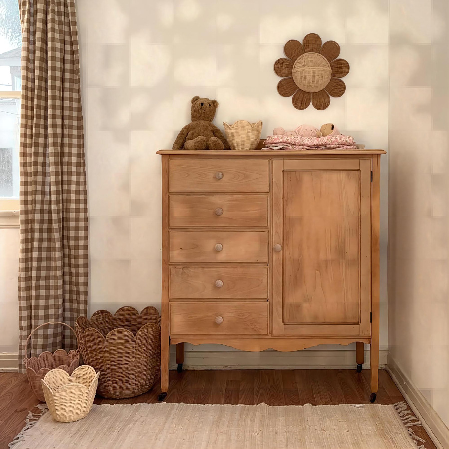 Скандинавский солнечный цветок – обзор и цена Baby Nursery Basket