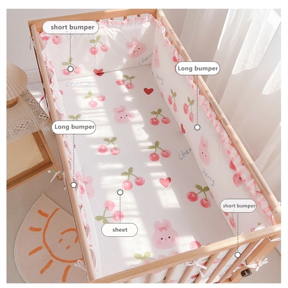 5 шт., комплект постельного бе – обзор и цена Baby Nursery Bedding