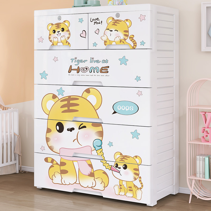 Утолщенный пластиковый шкаф дл – обзор и цена Baby Nursery Wardrobe