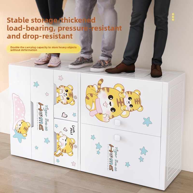 Утолщенный пластиковый шкаф дл – обзор и цена Baby Nursery Wardrobe
