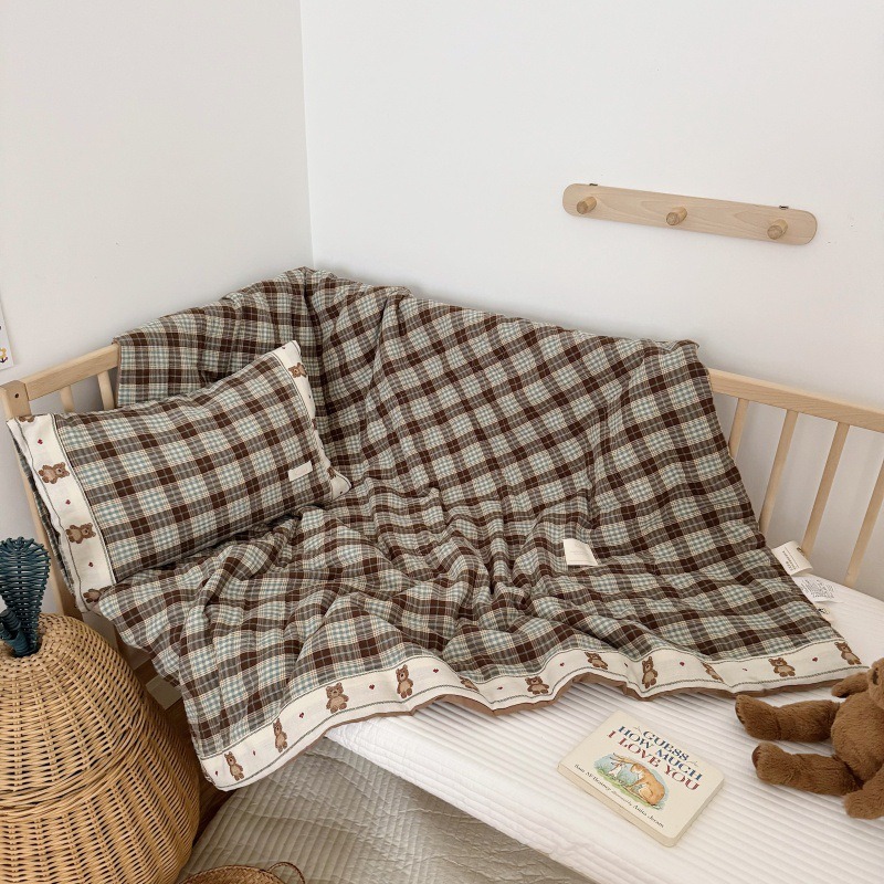 Льняное одеяло с дышащей сетко – обзор и цена Baby Nursery Bedding