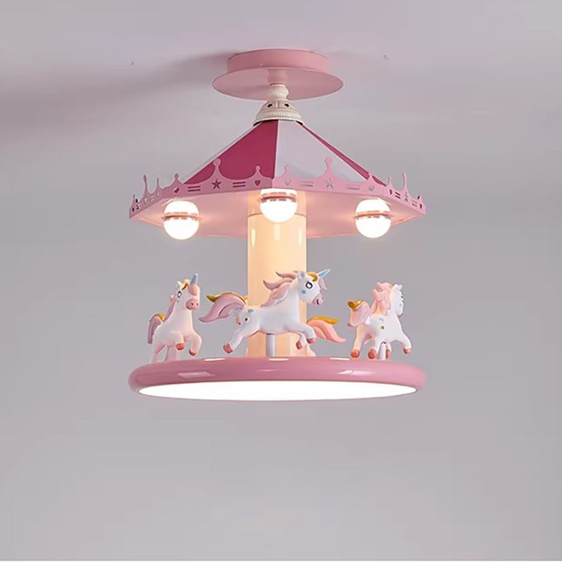 Потолочные светильники для дет – обзор и цена Baby Nursery Pink