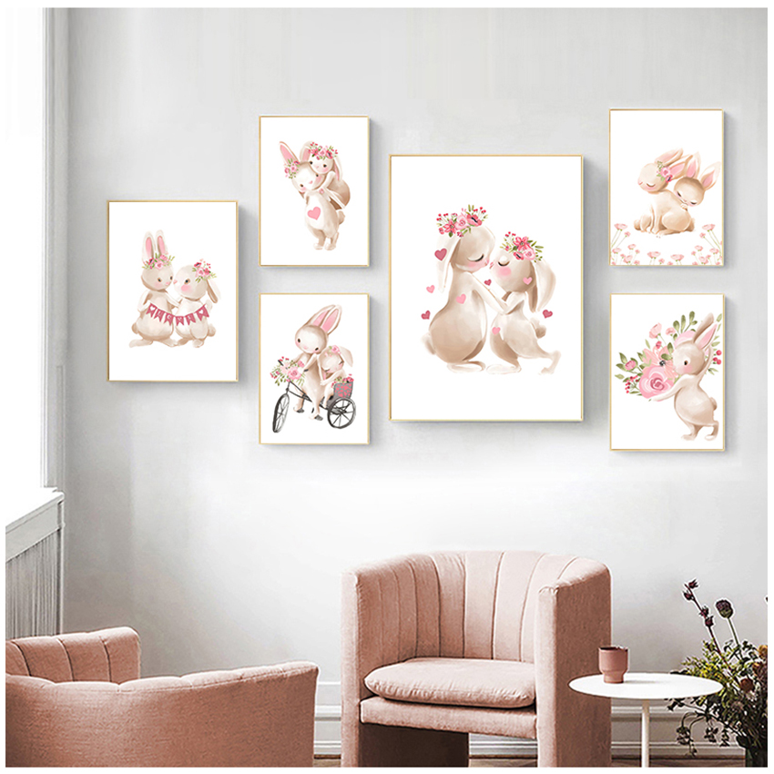 Розовые цветы, мультяшная карт – обзор и цена Baby Nursery Pink