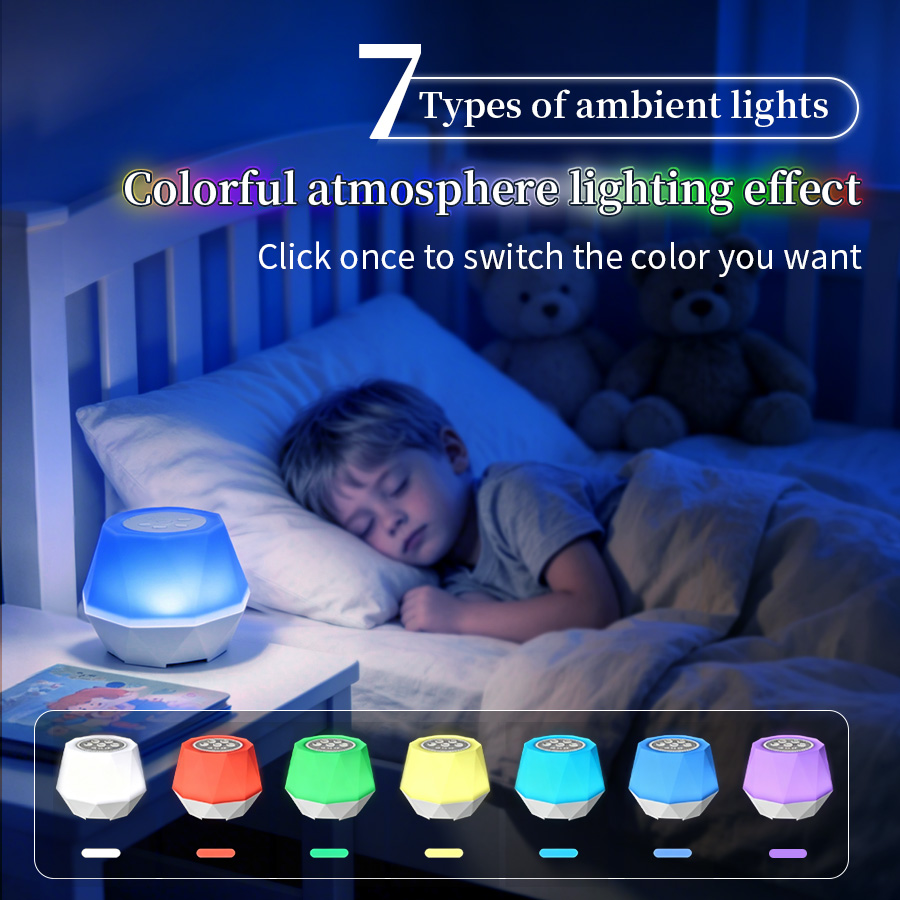 Ночник с функцией белого шума, – обзор и цена Baby Nursery Night Light