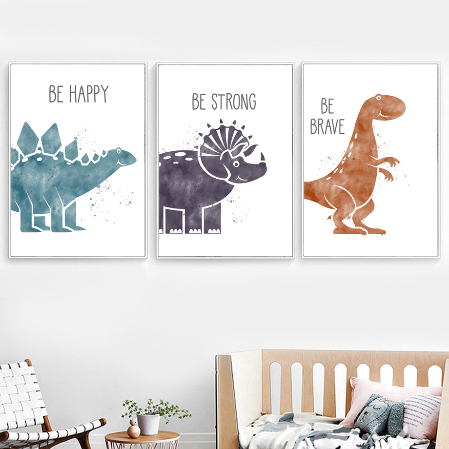 Милый динозавр, мультяшная цит – обзор и цена Baby Nursery Quotes
